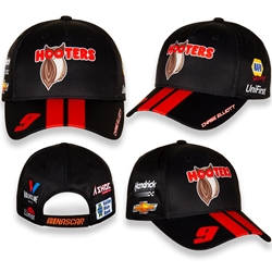 Chase Elliott Hooters Uniform Hat - Adult OSFM Chase Elliott, 2022, NASCAR Cup Series