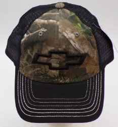 Chevrolet TrueTimber Camo & Black Trucker Adult Hat Hat, Licensed