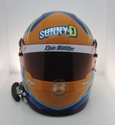 Chris Buescher 2020 Sunny D Full Sized Replica Helmet Chris Buescher, Helmet, NASCAR, BrandArt, Full Size Helmet, Replica Helmet