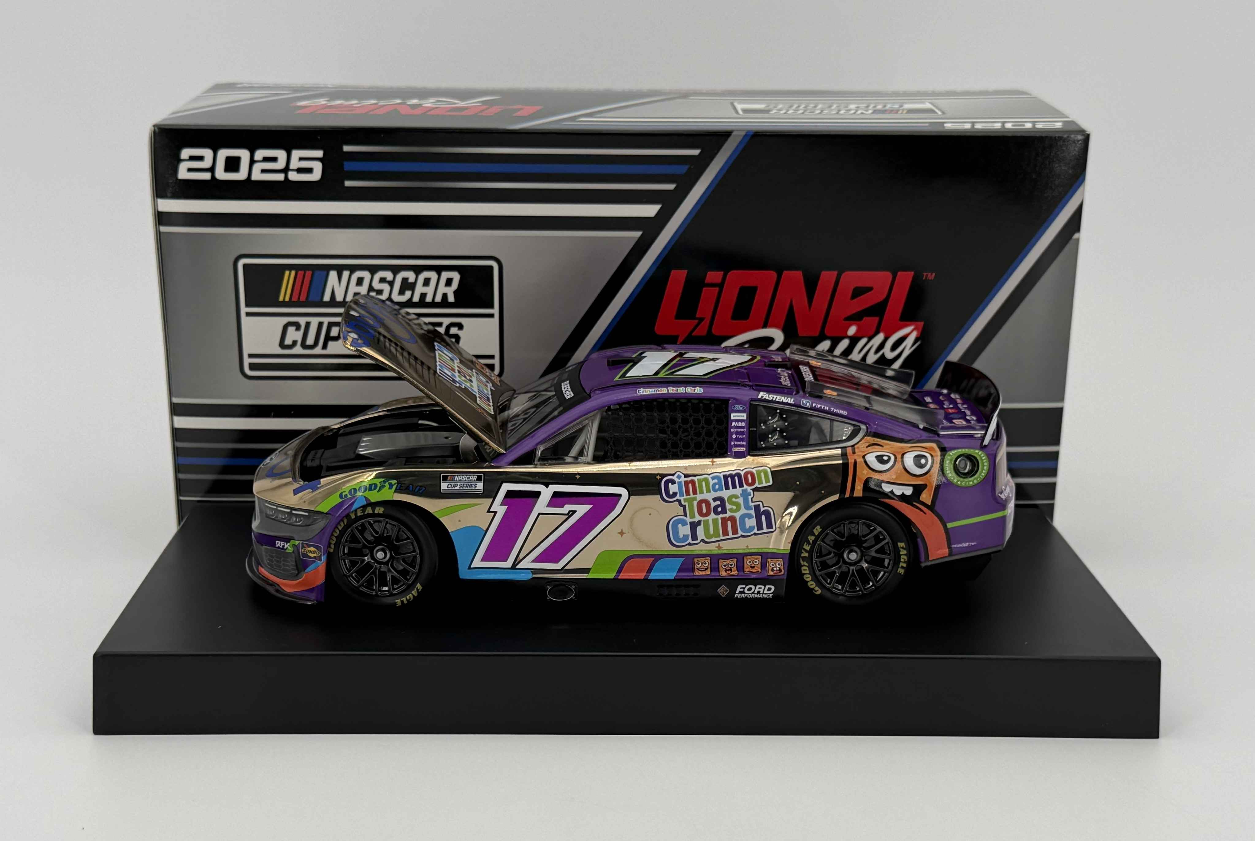 Chris Buescher 2025 Kroger/Cinnamon Toast Crunch 1:24 Color Chrome