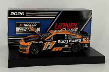 Chris Buescher Autographed 2026 Body Guard Tribute 1:24 Nascar Diecast - FOIL NUMBER DIECAST Chris Buescher, Nascar Diecast, 2026 Nascar Diecast, 1:24 Scale Diecast, Autographed