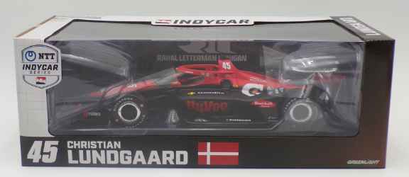 Christian Lundgaard #45 2024 Christian Lundgaard / Rahal Letterman Lanigan Racing -NTT IndyCar Series 1:18 Scale IndyCar Diecast (Road Course Configuration) Christian Lundgaard, 2024,1:18, diecast, greenlight, indy