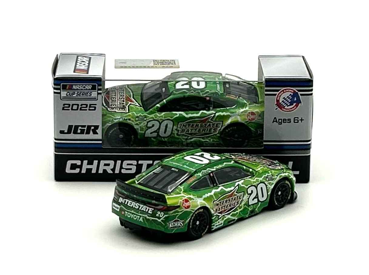 USA ナスカー看板　インターステイト Christopher Bell 2025 Interstate Batteries 1:64 Nascar Diecast