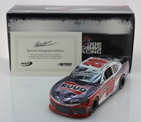 Christopher Bell Autographed 2019 RUUD 1:24 Color Chrome Nascar Diecast Christopher Bell Autographed Nascar Diecast,2019 Nascar Diecast,1:24 Scale Diecast, pre order diecast