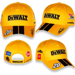 Christopher Bell DeWalt Uniform Hat - Adult OSFM Christopher Bell, 2022, NASCAR Cup Series