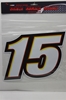 Clint Bowyer #15 12 inch Magnet Clint Bowyer #15 12â€³ Magnet