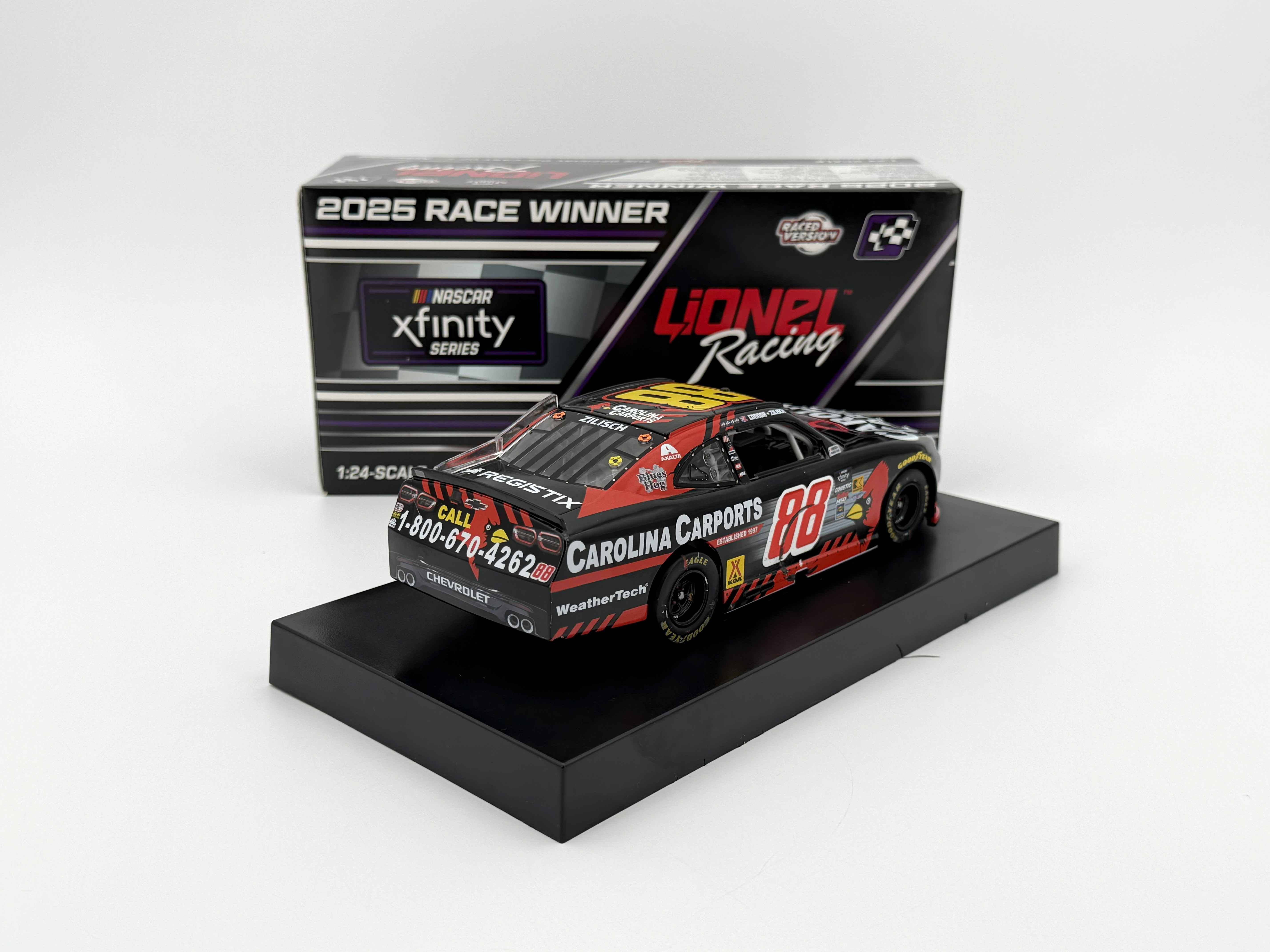 Connor Zilisch 2025 Carolina Carports Dover 7/19/25 Race Win 1:24 Connor Zilisch 2025 Carolina Carports Dover 7/19/25 Race Win 1:24
