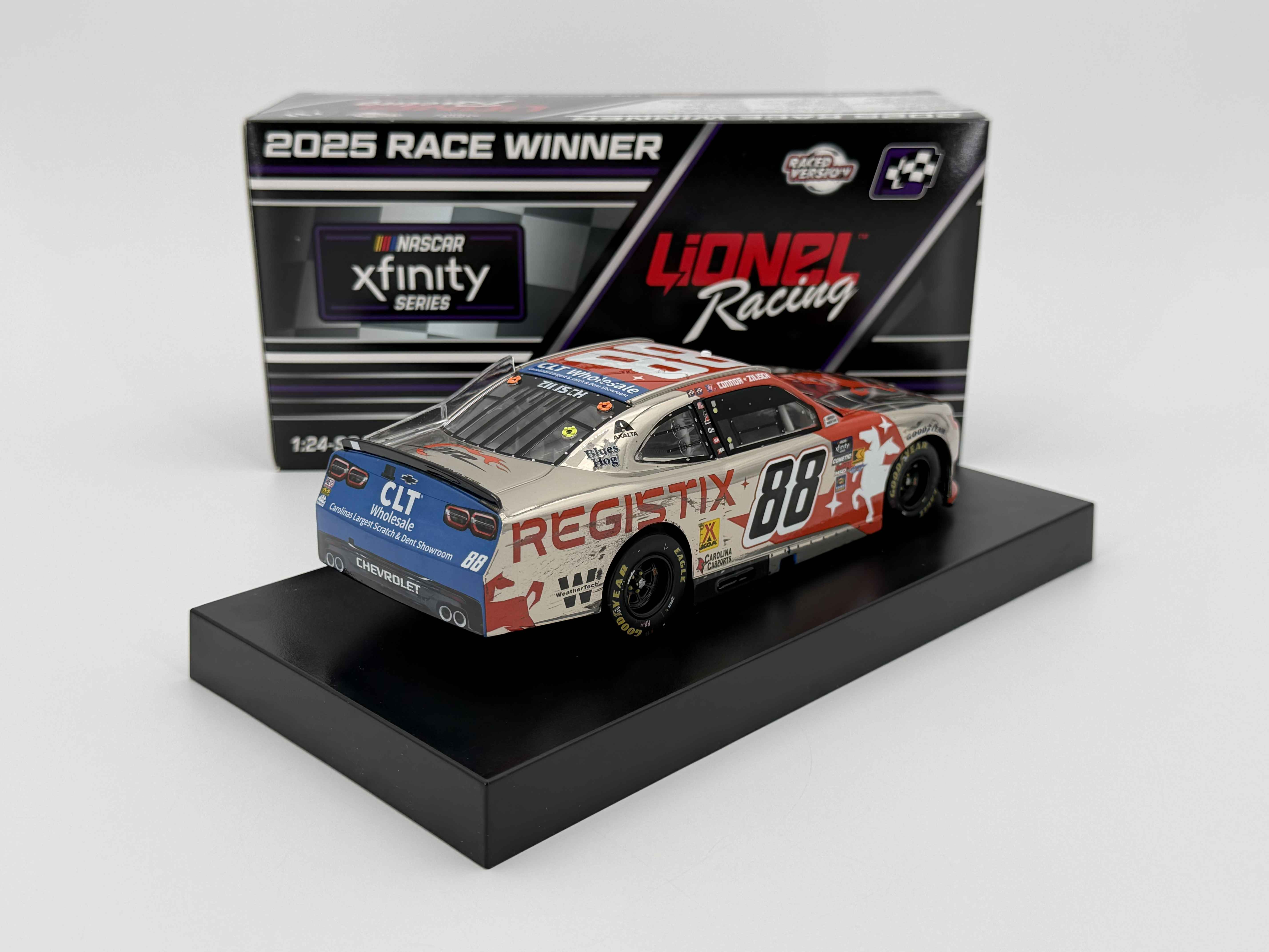 Connor Zilisch 2025 Registix Pocono 06/21/25 Race Win 1:24 Color