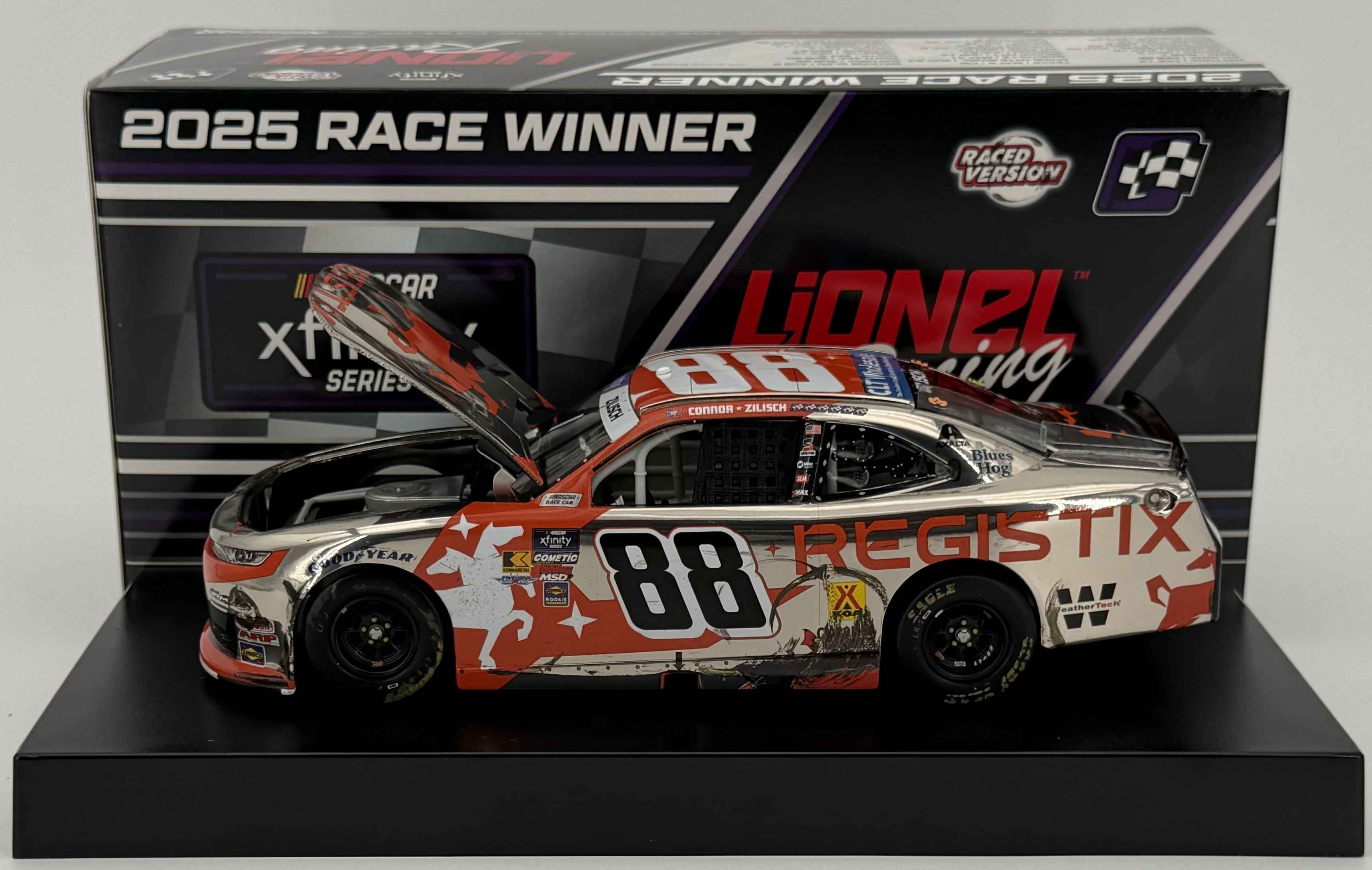Connor Zilisch 2025 Registix Watkins Glen 8/9/25 Race Win 1:24