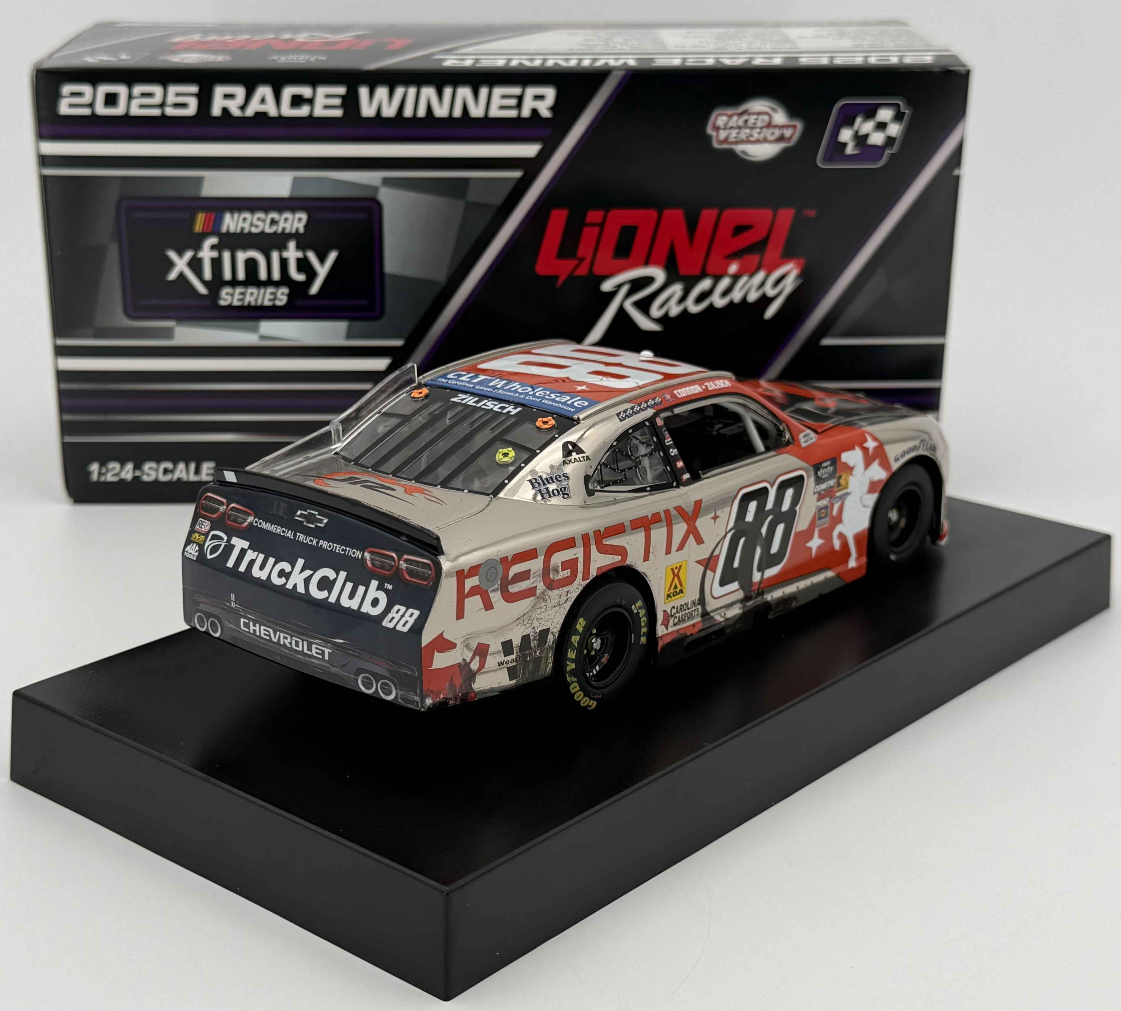 Connor Zilisch 2025 Registix Watkins Glen 8/9/25 Race Win 1:24