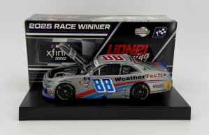 Connor Zilisch 2025 WeatherTech Charlotte Roval 10/4/25 Race Win 1:24 Raw Nascar Diecast Connor Zilisch, Nascar Diecast, 2025 Nascar Diecast, 1:24 Scale Diecast, Autographed 