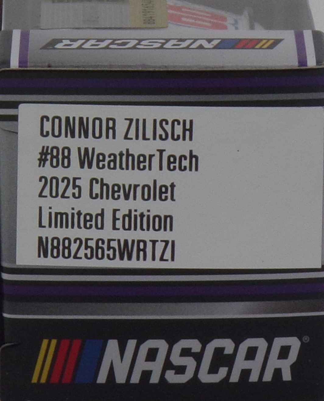 Connor Zilisch 2025 Weathertech 1:64 Nascar Diecast