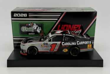 Connor Zilisch 2026 Carolina Carports 1:24 Xfinity Diecast Connor Zilisch, Nascar Diecast,2026 Nascar Diecast,1:24 Scale Diecast, pre order diecast