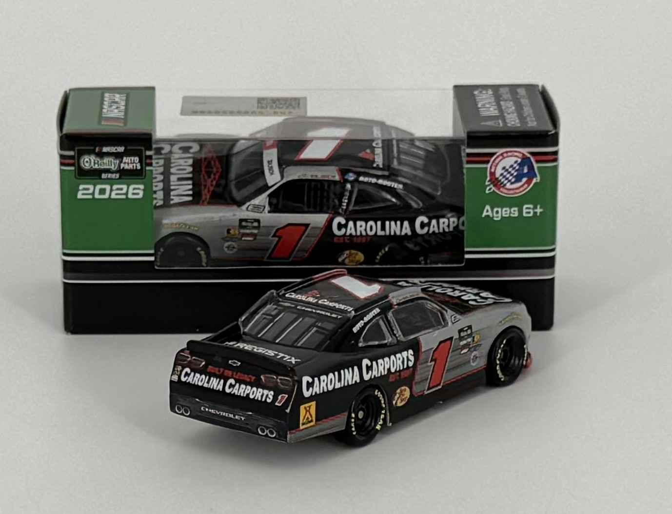 Connor Zilisch 2026 Carolina Carports 1:64 Xfinity Diecast