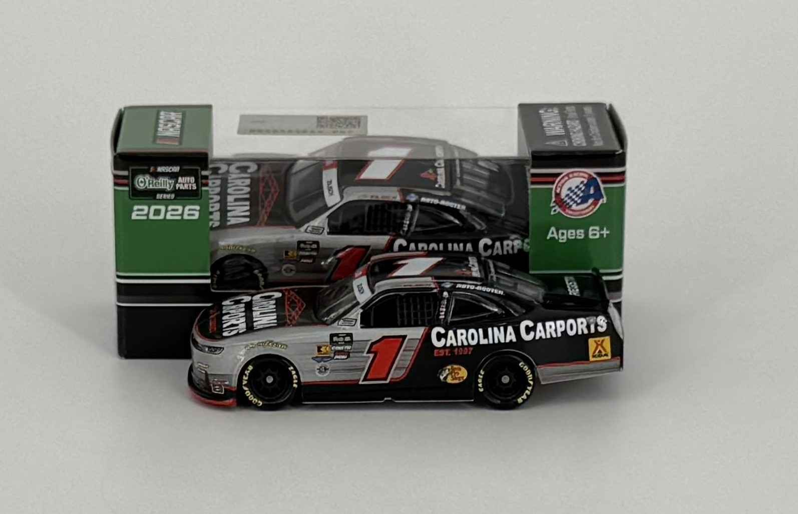Connor Zilisch 2026 Carolina Carports 1:64 Xfinity Diecast
