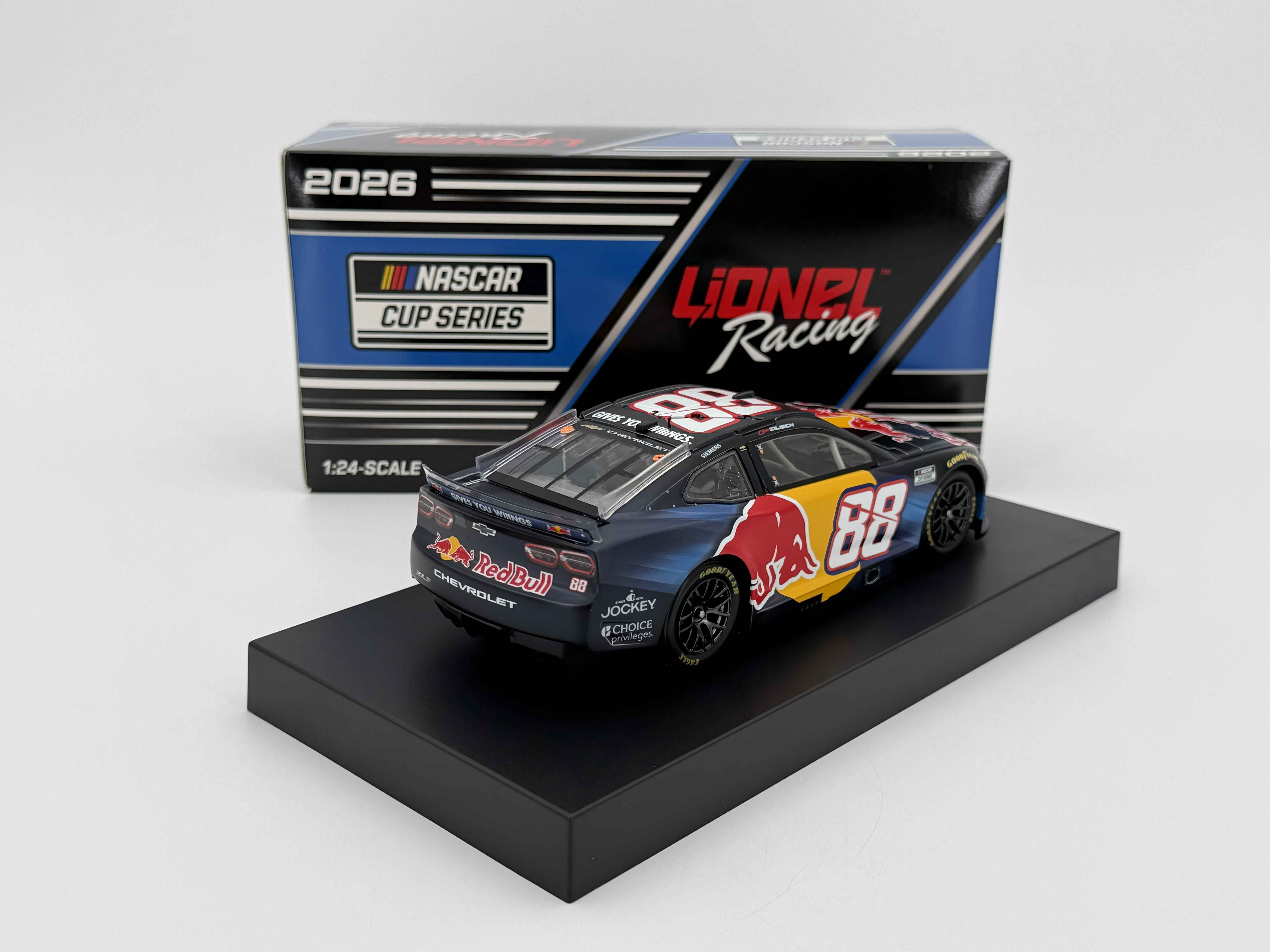 Connor Zilisch 2026 Red Bull 1:24 Color Chrome Nascar Diecast