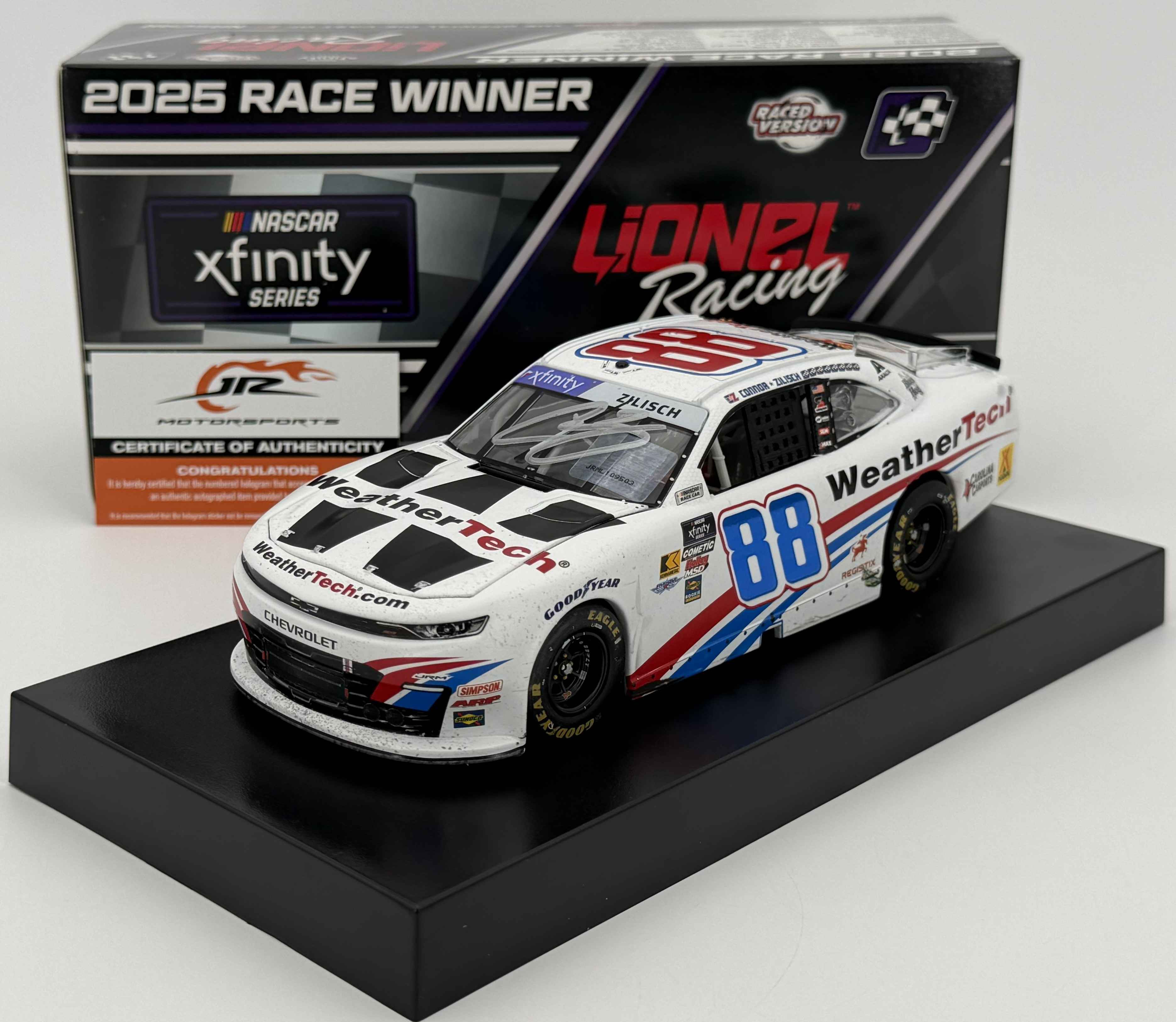 Connor Zilisch Autographed 2025 WeatherTech / Portland 8/30/25