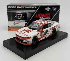 Connor Zilisch Dual Autograph 2025 Registix Pocono 06/21/25 Race Win 1:24 Nascar Diecast - Xfinity Series Connor Zilisch, Nascar Diecast, 2025 Nascar Diecast, 1:24 Scale Diecast, Autographed