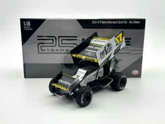 Cory Eliason 2025 Monte Motorsports #17 1:18 Sprint Car Diecast Cory Eliason, sprint diecast, diecast collectibles, dirt racing, sprint car, diecast cars, 