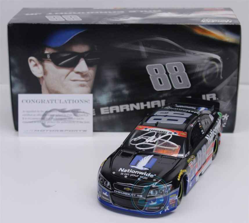 Dale Earnhardt Jr. Autographed 2015 Nationwide Salutes 1:24 Nascar