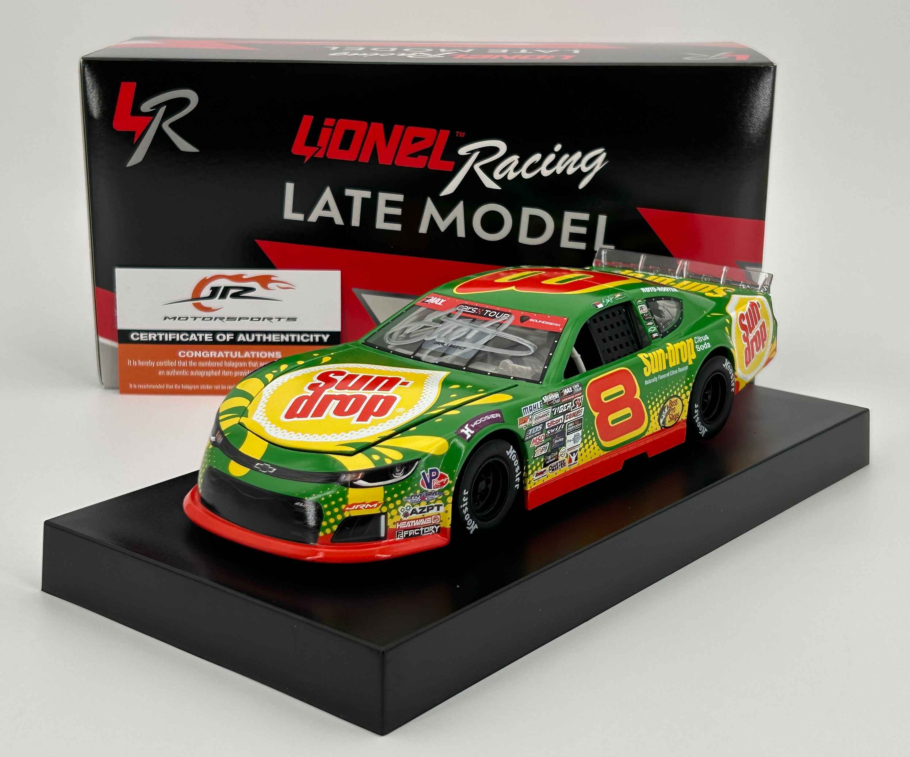 Dale Earnhardt Jr Autographed 2025 Sundrop 1:24 Late Model Stock