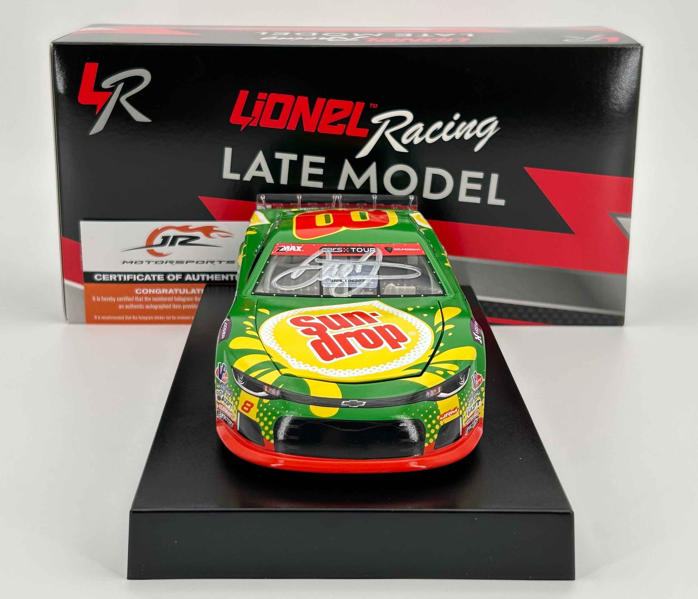 Dale Earnhardt Jr Autographed 2025 Sundrop 1:24 Late Model Stock