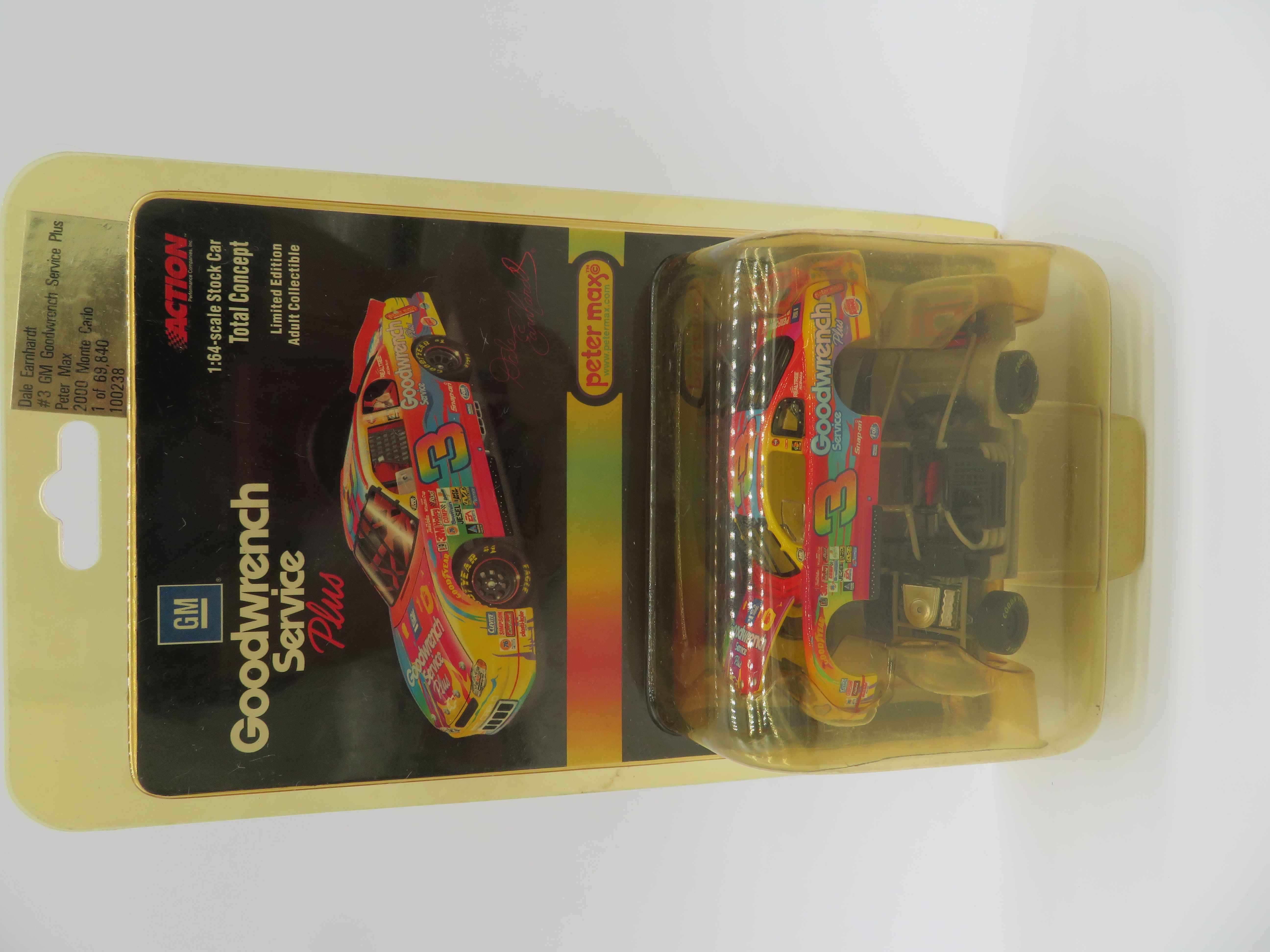 Dale Earnhardt Sr 2000 #3 Goodwrench Peter Max 1:64 Total Concept