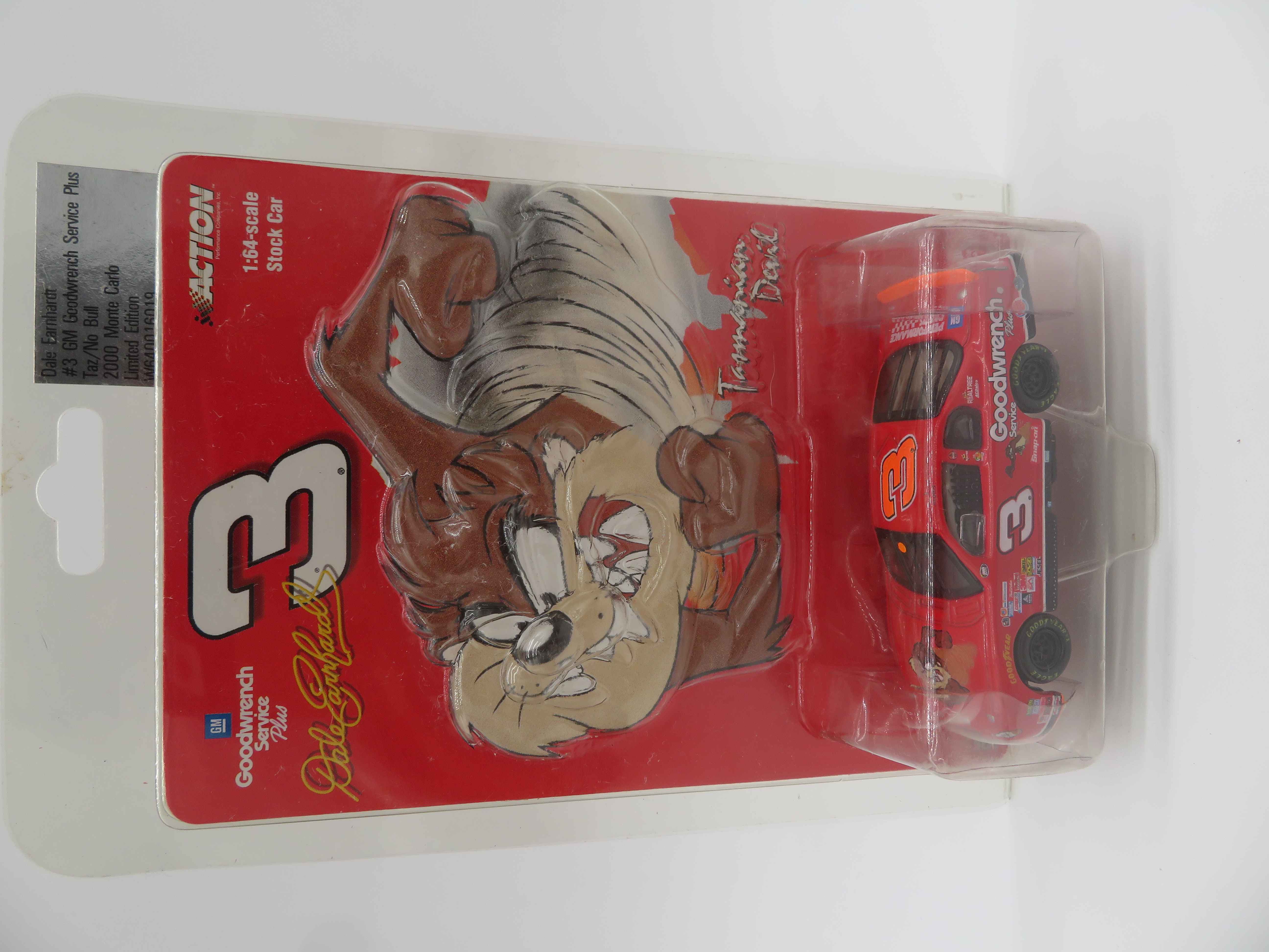 Dale Earnhardt Sr 2000 GM Goodwrench Service Plus Taz No Bull 1:64