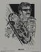 Dale Jarrett 1998 Quality Care Numbered and Autographed by Sam Bass Lithograph's Prints 14" X 11" - SB-JARRETT98-P-G26