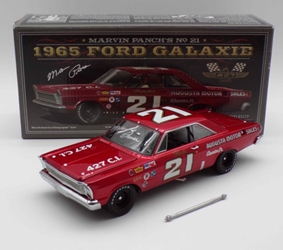 **Damaged Read Description** Marvin Panch Autographed Augusta Motor Sales Inc. #21 1965 Ford Galaxie 1:24 University of Racing Nascar Diecast **Damaged Read Description** Marvin Panch Autographed Augusta Motor Sales Inc. #21 1965 Ford Galaxie 1:24 University of Racing Nascar Diecast