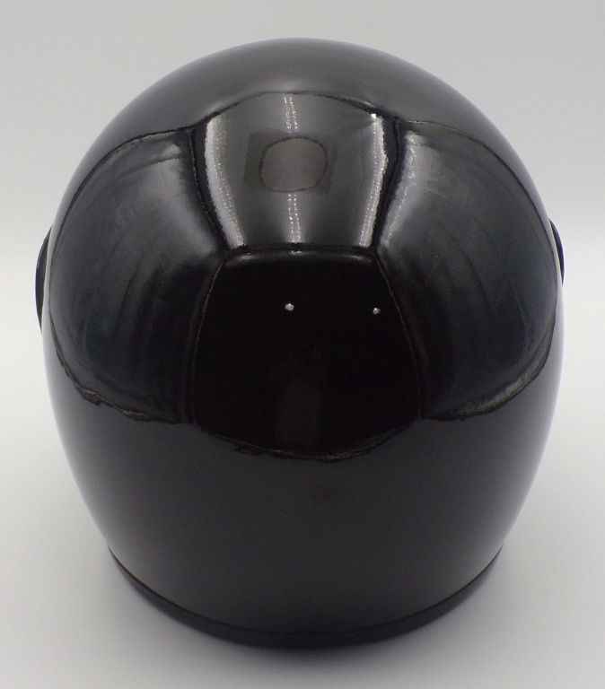 Blank Black Helmet for Autographs