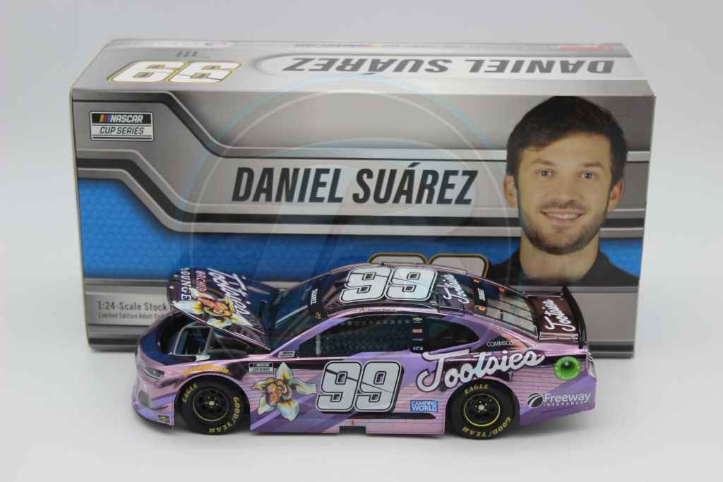 Daniel Suarez 2021 Tootsie's Orchid Lounge 1:24 Color Chrome