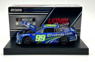 Daniel Suarez 2025 Freeway Insurance Blue 1:24 Nascar Diecast - FOIL NUMBER DIECAST Daniel Suarez, Nascar Diecast, 2025 Nascar Diecast, 1:24 Scale Diecast