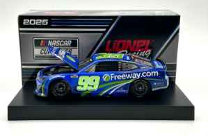 Daniel Suarez 2025 Freeway Insurance Blue 1:24 Nascar Diecast - FOIL NUMBER DIECAST Daniel Suarez, Nascar Diecast, 2025 Nascar Diecast, 1:24 Scale Diecast