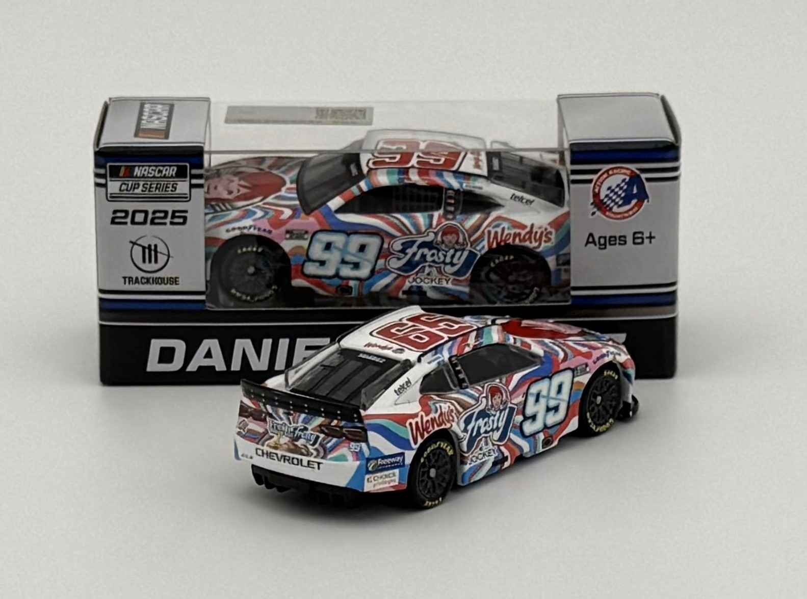 Daniel Suarez 2025 Wendy's Frosty 1:64 Nascar Diecast