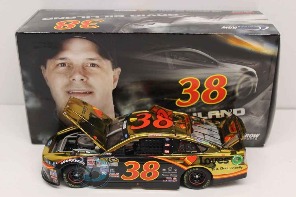 David Gilliland 2015 Love's Travel Stops 1:24 Color Chrome Nascar