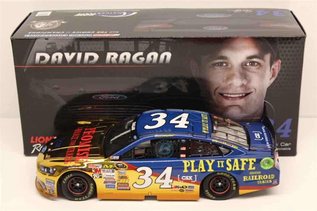 David Ragan 2014 CSX Play it Safe 1:24 Color Chrome Nascar Diecast