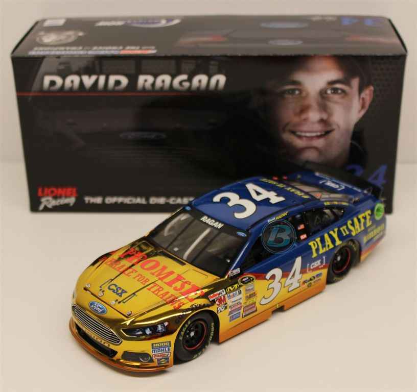 David Ragan 2014 CSX Play it Safe 1:24 Color Chrome Nascar Diecast
