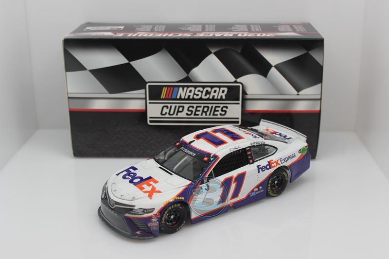 Denny Hamlin 2020 Toyota 500 Champion 1:24 Die Cast Display Case with  Sublimated Plate