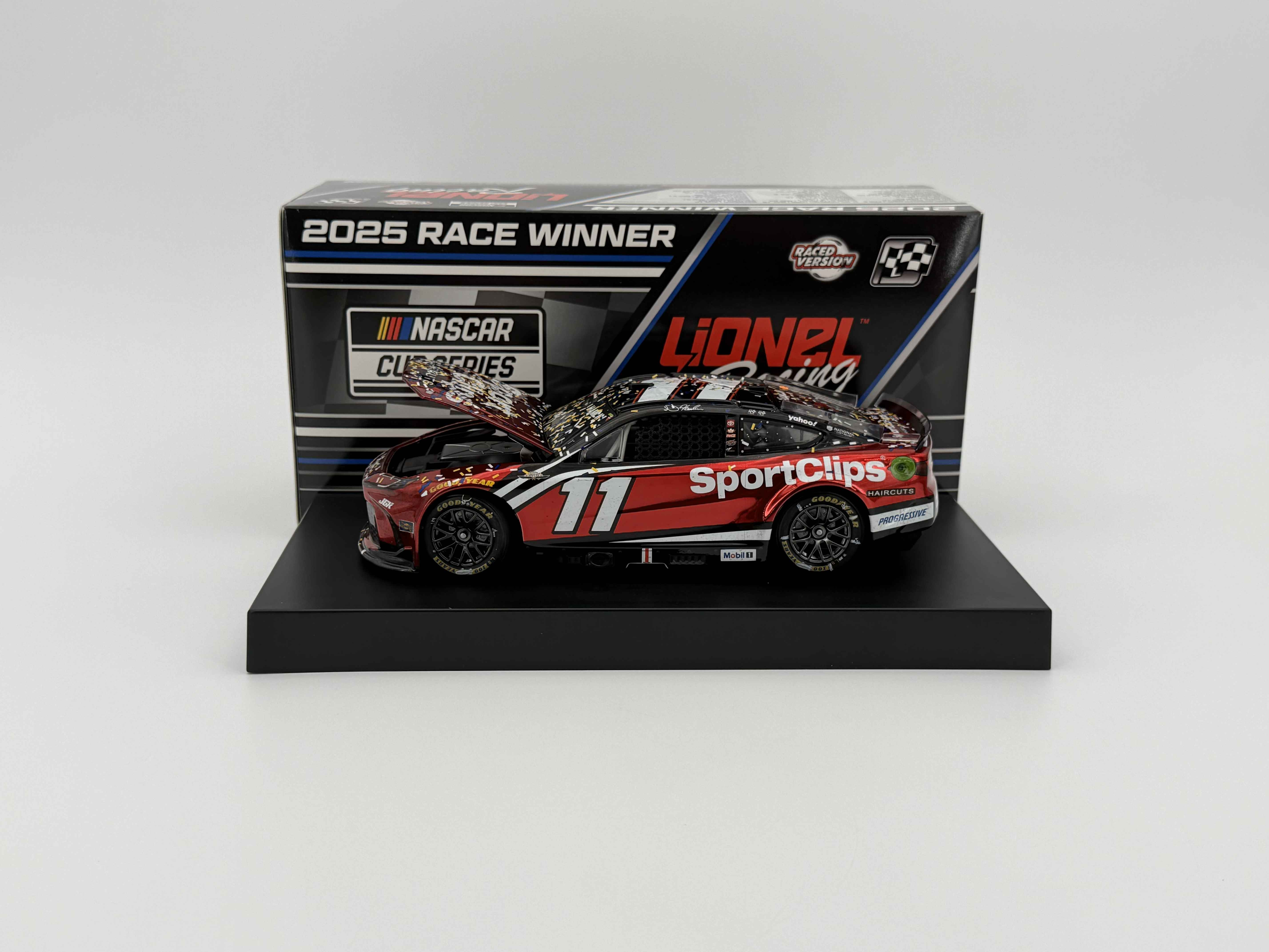 Denny Hamlin 2025 Sport Clips Darlington 4/6/25 Race Win 1:24