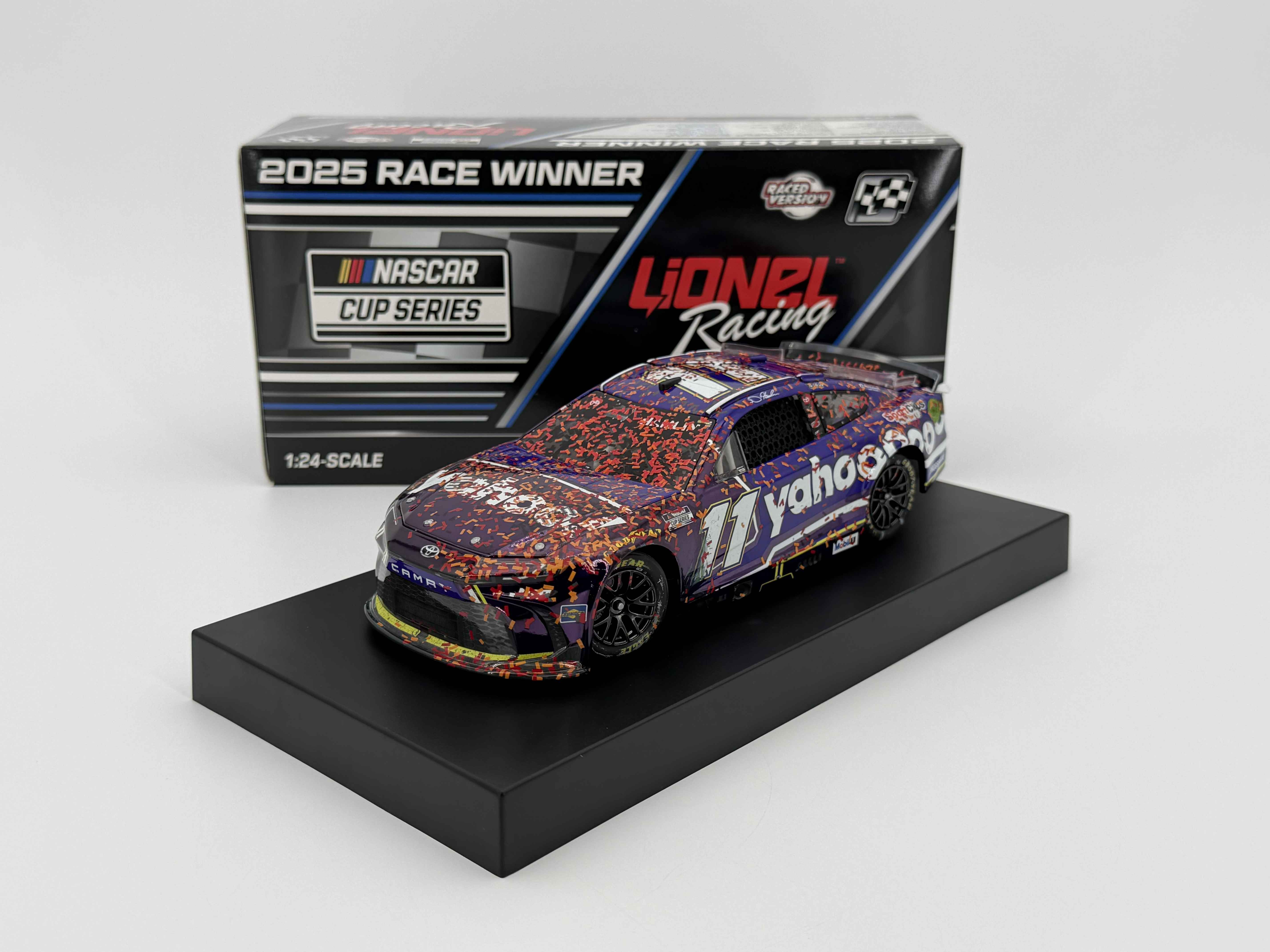 Denny Hamlin 2025 Yahoo! Michigan 6/8/25 Race Win 1:24 Color