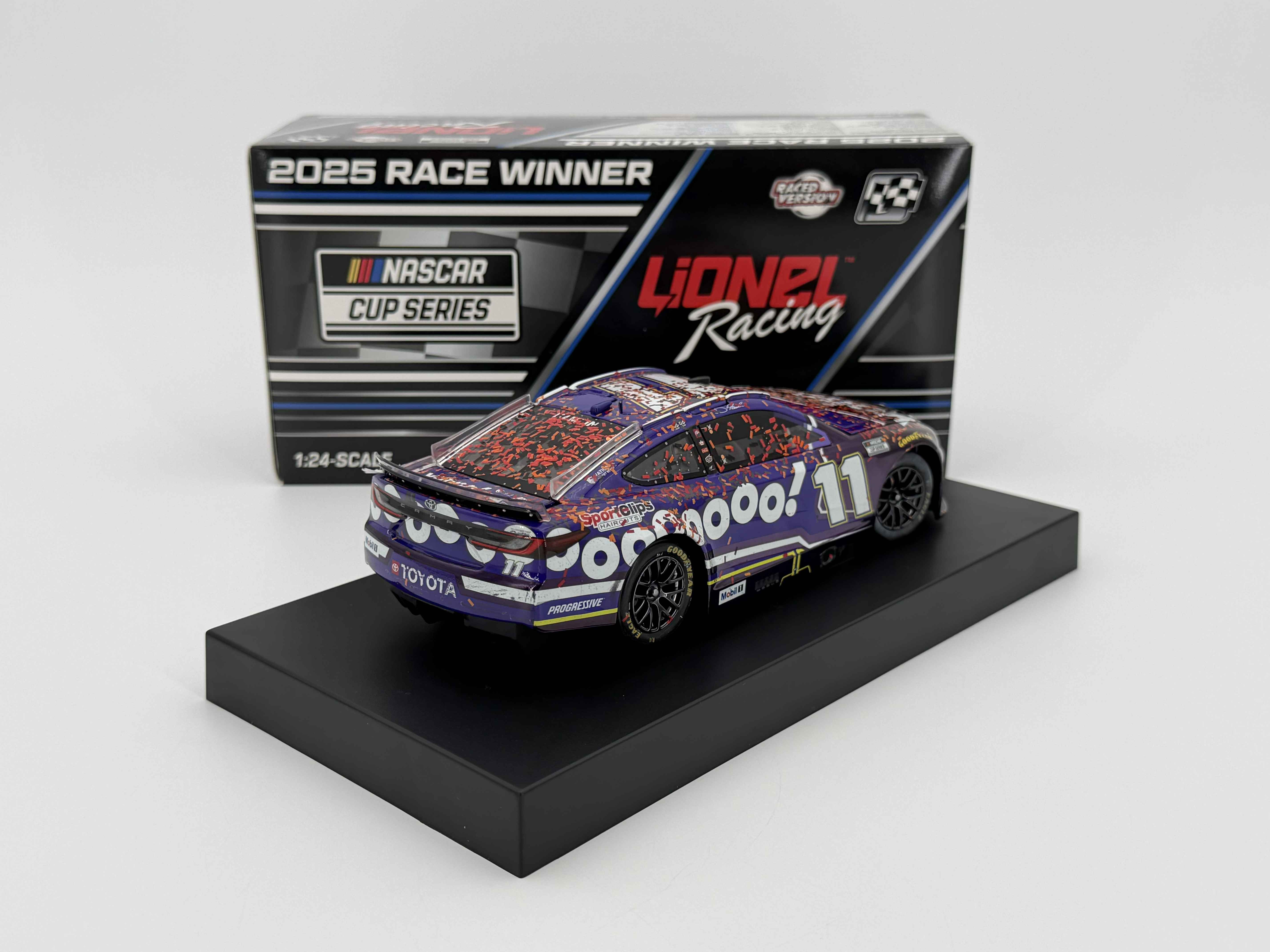 Denny Hamlin 2025 Yahoo! Michigan 6/8/25 Race Win 1:24 Color