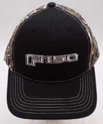Ford Black Digital Camo 100% Cotton Adult Hat Hat, Licensed