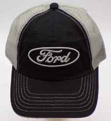 Ford Black & Green Trucker Adult Hat Hat, Licensed