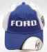 Ford / Built Ford Tough Blue & White Trucker Adult Hat - FORD-93419
