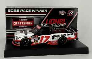 Gio Ruggiero 2025 First Auto Group 10.19.25 Talladega Race Win 1:24 Nascar Diecast - Truck Series Gio Ruggiero, Nascar Diecast, 2025 Nascar Diecast, 1:24 Scale Diecast