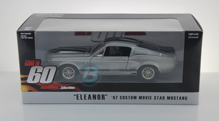 Gone in Sixty Seconds (2000) 1:24 - 1967 Ford Mustang "Eleanor" Gone in Sixty Seconds, Movie Diecast, 1:24 Scale, 1967 Ford Mustang Eleanor