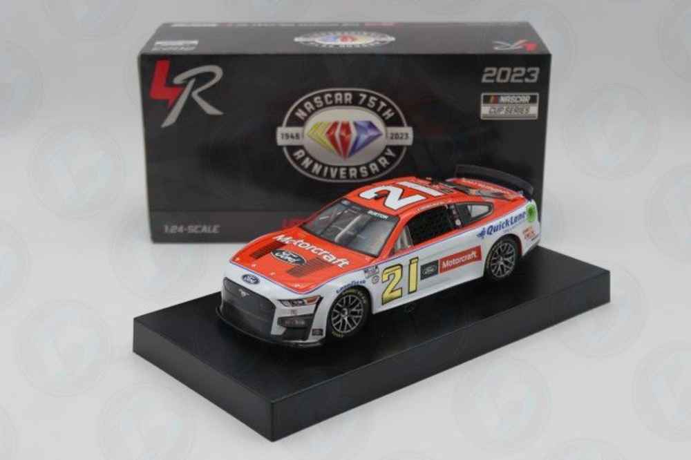 Lionel Racing Josh Berry 2025 Eero Nascar 1:64 Diecast - Ford, Wood Brothers Racing, Blu, ARC Series - Foto 3
