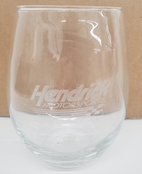 Hendrick Motorsports Etched Glass Tumbler Hendrick Motorsports Etched Glass Tumbler
