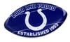 INDIANAPOLIS COLTS SLOGAN FOOTBALL MAGNET nfl, magnet, lanyard, licensed, keychain